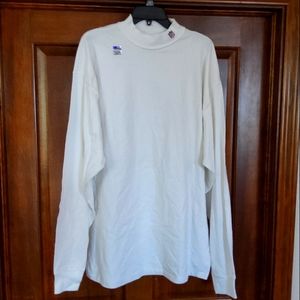Men's new XL white NFL licensed turtleneck shirt